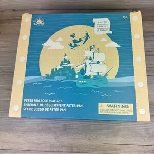 Disney Peter Pan Role Play Set 8pc With Storage Box Age 3+ New, never used